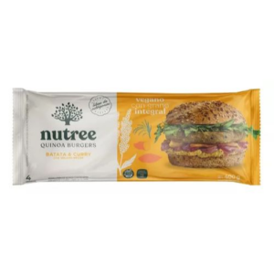 Medallones De Quinoa con Batata & Curry Nutree