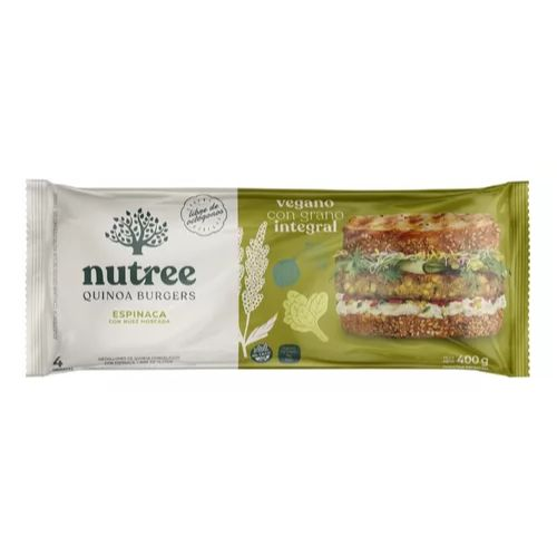 Medallones De Quinoa con Espinaca Nutree